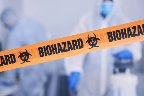 Professional Biohazard Cleanup technician working in Ainsworth, NE